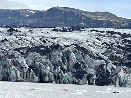 Der Sólheimajökull.