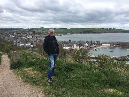 Blick auf Stonehaven