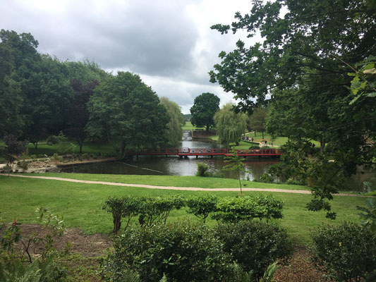 Leeds Castle: der Park