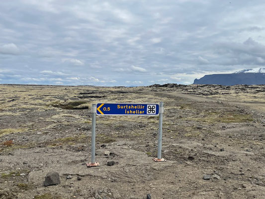 Der Weg nach Surtshellir