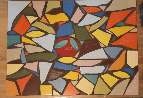 Mosaik der guten Wünsche
