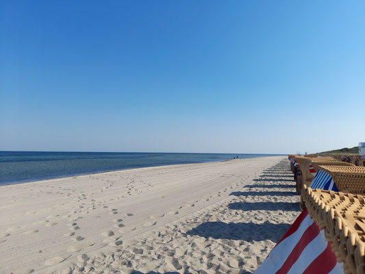 Strand auf Poel mit Strandkörben 
