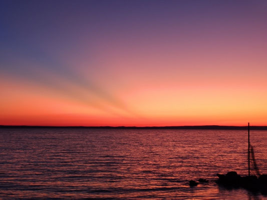 Abendstimmung in Kroatien