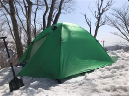 P1140でテントを張ります。