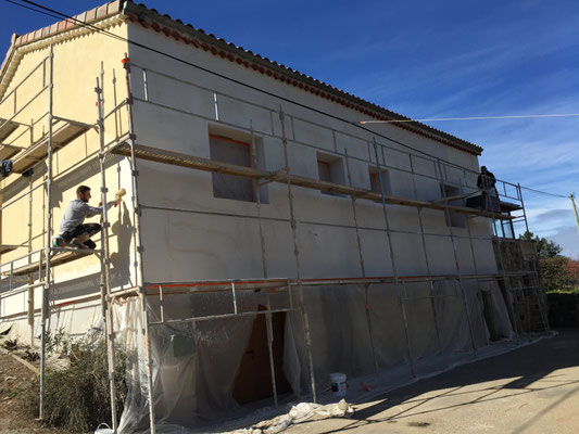 Maison-Ordek, façade, isolation thermique ITE, Péage Roussillon