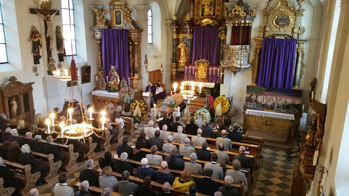 28. Februar 2020: Requiem von "Ehrengast" Herta Ebenbichler - Hunderte kamen um sich zu verabschieden