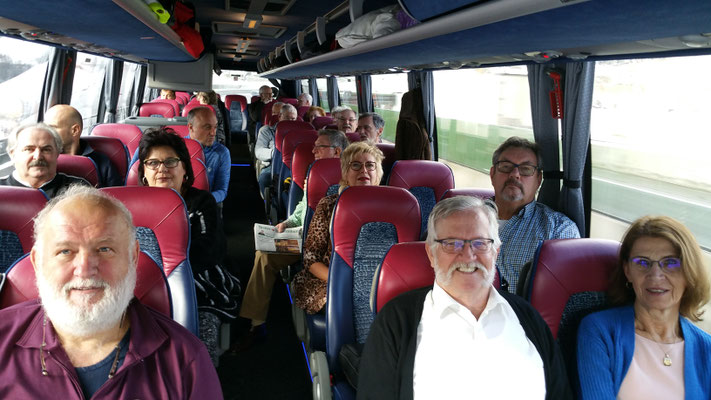 30. November 2019: Adventmarktsingen in Sarnthein - Bei der Anfahrt