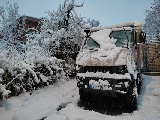 Schnee in Innsbruck