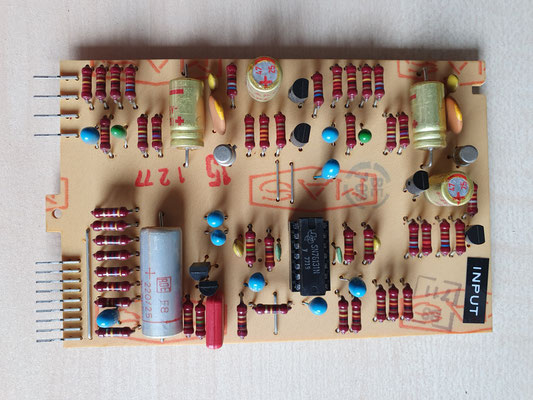 Platine des "INPUT AMPLIFIER" (1.117.220-11)