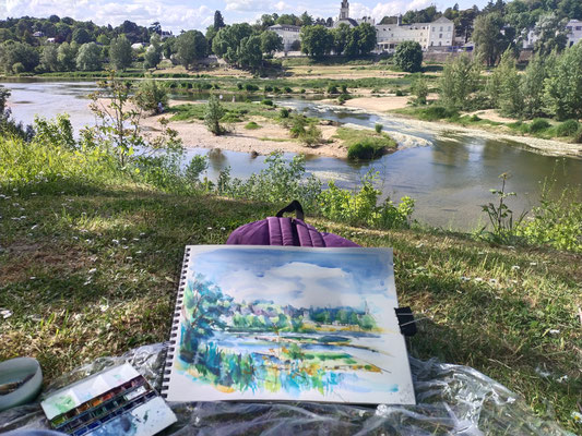 lescerclesdelumiere.com, cours de peinture dessin a tours, cours aquarelle tours