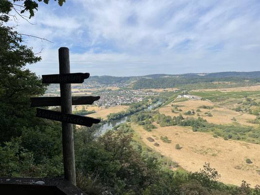 Ausblick Wanderwege um Wiltingen