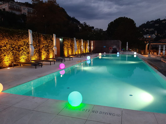 Pool at Hilton Como