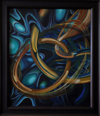 "Space – 1" (50×60cm) 2011