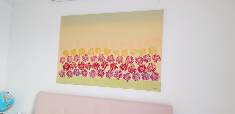 Acrylgemälde für Wohnzimmer