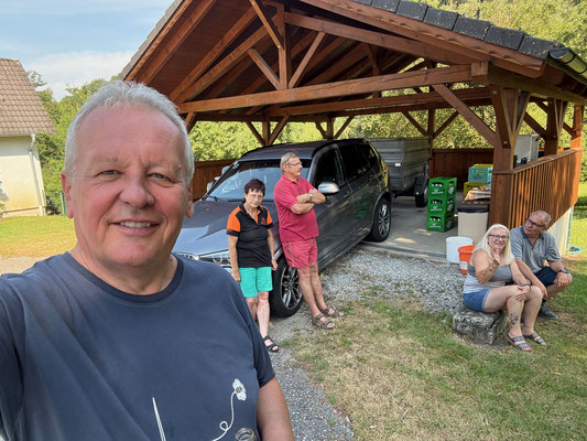 Herzlichen Dank an Familie Weber und Familie Hinterleitner für die tatkräftige Unterstützung