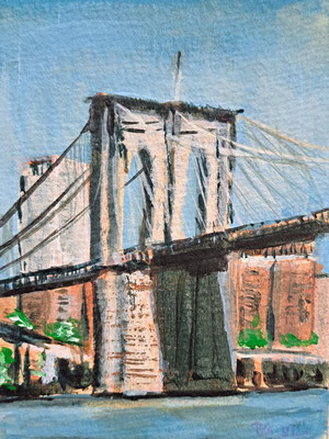 Brooklyn Bridge, rechteckig