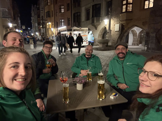 Angekommen in Innsbruck