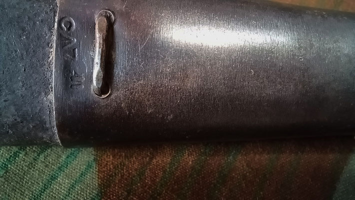 baïonnette anglaise modéle 1907 n°1m k1 racourcie marquages canadiens 