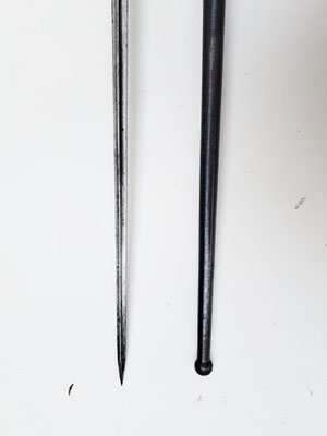 baÏonnette lebel avec quillon modéle 1886