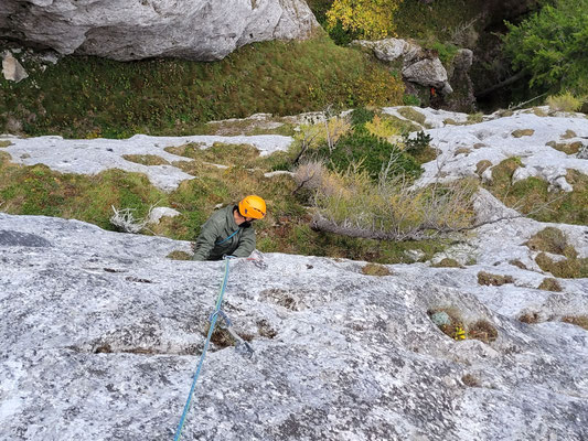 in der 3. Seillänge