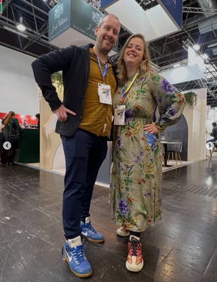 Kim en Pieter op ProWein 2026