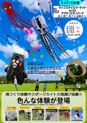 熊本の凧イベントとビッグカイト演出の様子