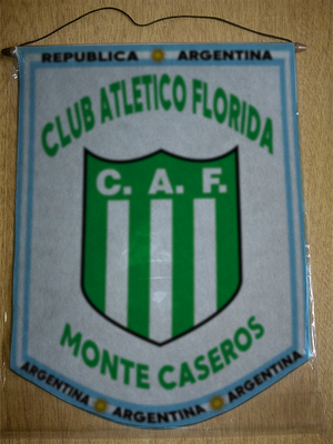 BANDERIN CLUB FLORIDA MONTE CASEROS
