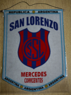 BANDERIN SAN LORENZO MERCEDES