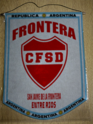 BANDERIN FRONTERA SAN JAIME DE LA FRONTERA ENTRE RIOS