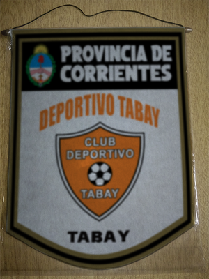 BANDERIN 40CM DORADO DEPORTIVO TABAY