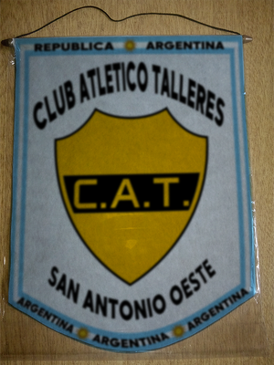 BANDERIN CLUB TALLERES SAN ANTONIO OESTE