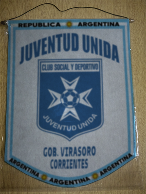 BANDERIN JUVENTUD UNIDA VIRASORO