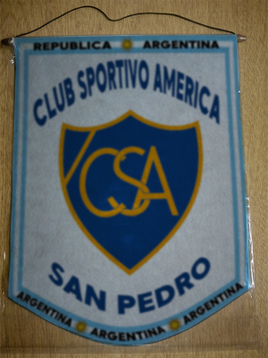BANDERIN CLUB SPORTIVO AMERICA SAN PEDRO