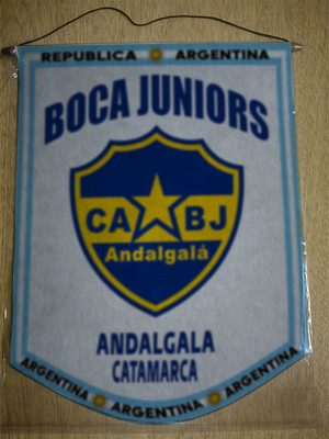 BANDERIN BOCA JUNIORS ANDALGALA