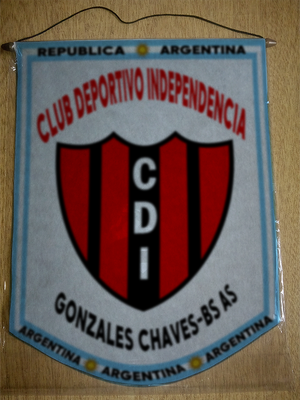BANDERIN CLUB INDEPENDENCIA GONZALES CHAVES