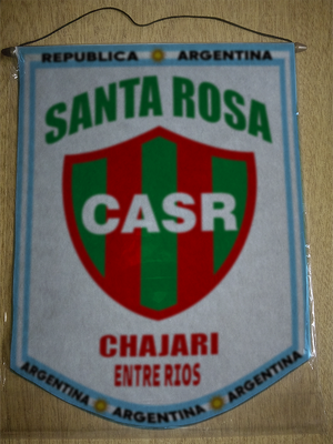 BANDERIN SANTA ROSA CHAJARI ENTRE RIOS