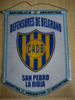 BANDERIN DEFENSORES DE BELGRANO SAN PEDRO