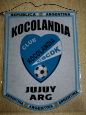 BANDERIN KOCOLANDIA ABRA PAMPA JUJUY