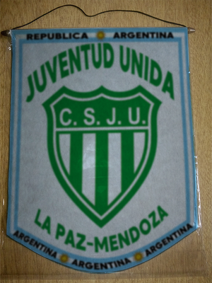 BANDERIN JUVENTUD UNIDA LA PAZ MENDOZA