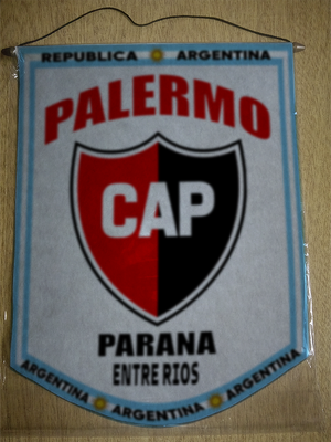 BANDERIN PALERMO PARANA ENTRE RIOS