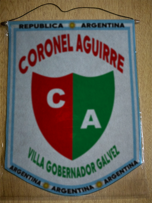 BANDERIN CLUB CORONEL AGUIRRE GALVEZ