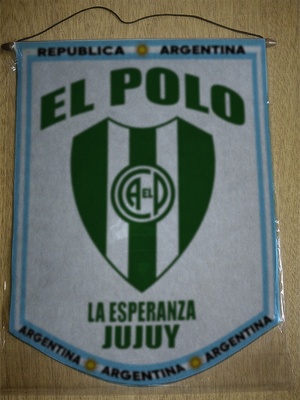 BANDERIN CLUB EL POLO LA ESPERANZA JUJUY