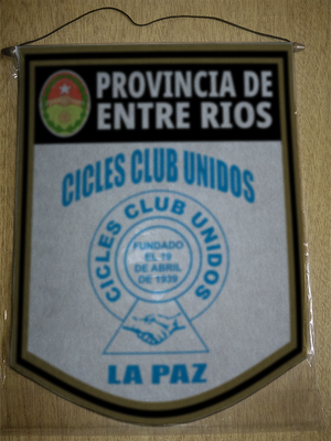 BANDERIN CICLES CLUB UNIDOS ENTRE RIOS