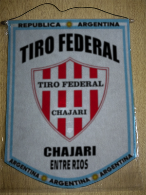 BANDERIN TIRO FEDERAL CHAJARI ENTRE RIOS