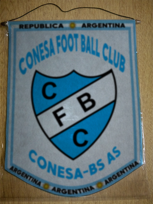 BANDERIN CONESA FOOT BALL CLUB