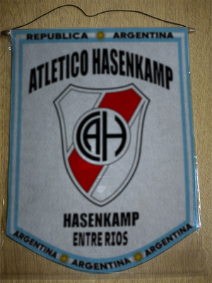 BANDERIN ATLETICO HASENKAMP ENTRE RIOS