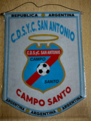 BANDERIN CLUB SAN ANTONIO CAMPO SANTO