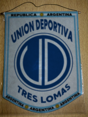 BANDERIN CLUB UNION DEPORTIVA TRES LOMAS