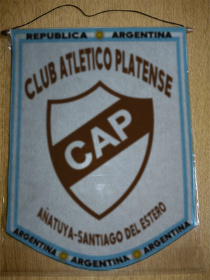 BANDERIN PLATENSE DE AÑATUYA