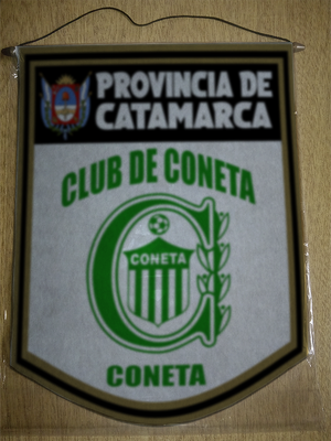 BANDERIN 40 CM DORADO CLUB DE CONETA